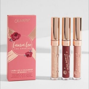 ColourPop Laura Lee Lip Trio - Wham Bam Glam -NIB